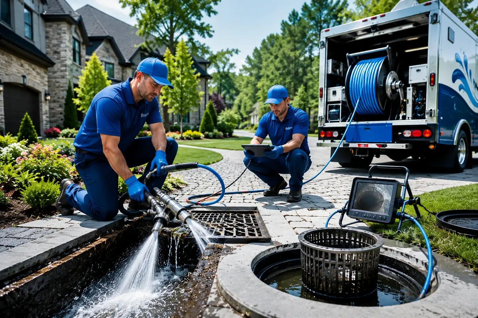 Local outdoor drain cleaning professionals in Williamsburg, WV